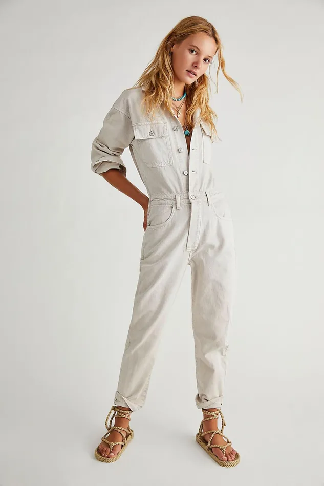 Women Overalls Free People Citizens Of Humanity Liu Jumpsuit Desert Haze