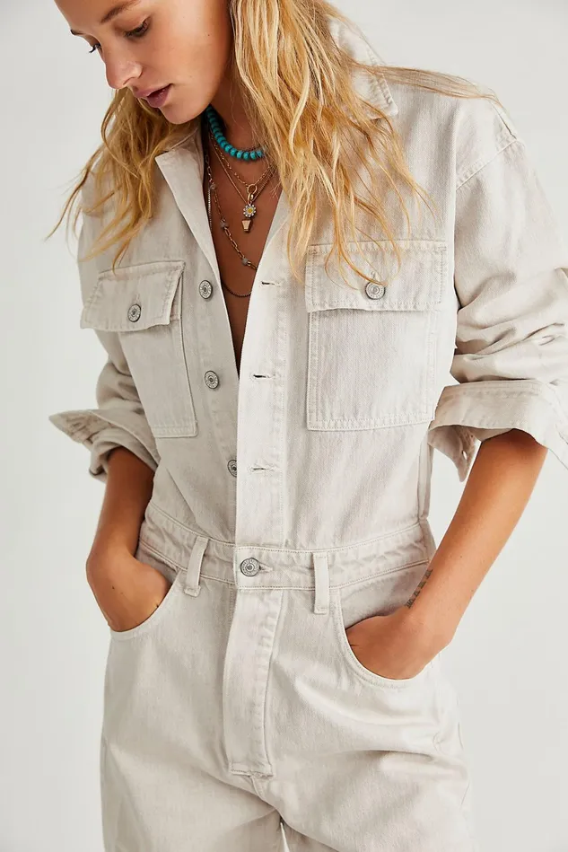 Women Overalls Free People Citizens Of Humanity Liu Jumpsuit Desert Haze