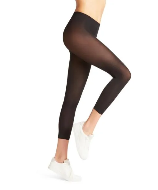 Women Pure Matt 50 DEN Women Capri Black FALKE Tights and Leggings