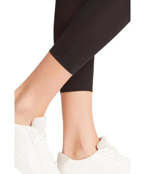 Women Pure Matt 50 DEN Women Capri Black FALKE Tights and Leggings