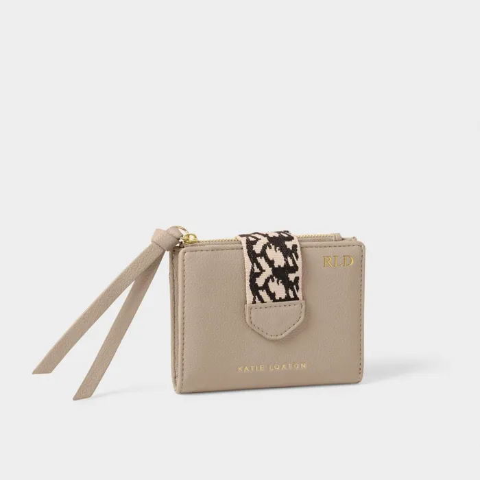 Women Purses and Card Holders Katie Loxton Hallie Purse In Light Taupe 8211 Vegan Leather