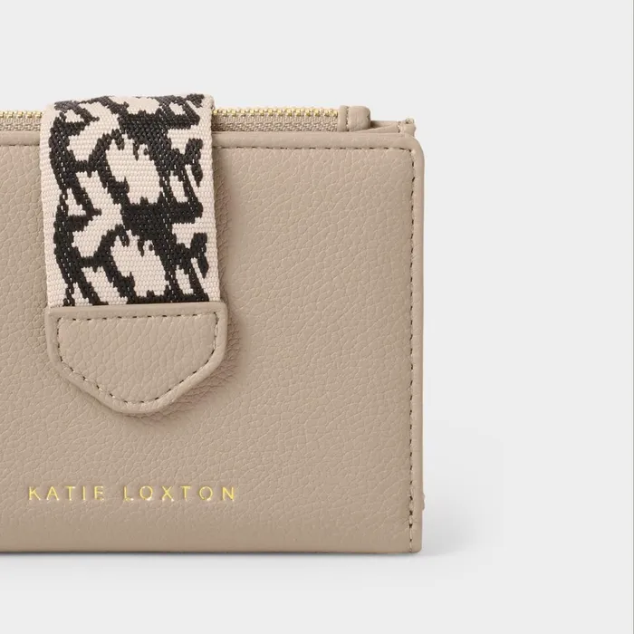 Women Purses and Card Holders Katie Loxton Hallie Purse In Light Taupe 8211 Vegan Leather