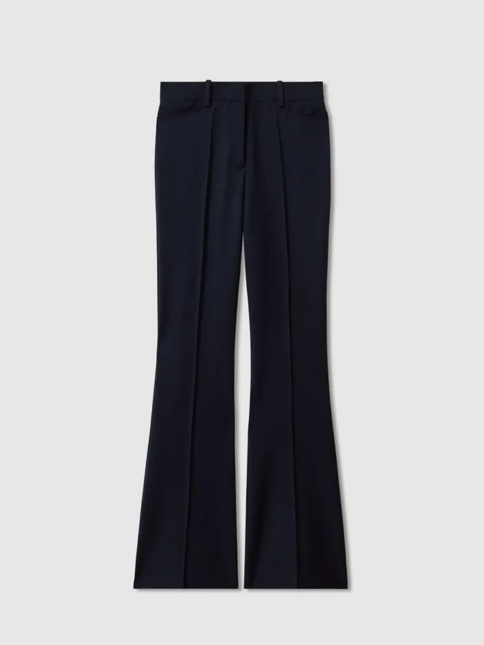 Women Reiss Suits and Tailoring Gabi Flared Suit Trousers Navy