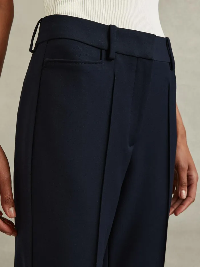 Women Reiss Suits and Tailoring Gabi Flared Suit Trousers Navy
