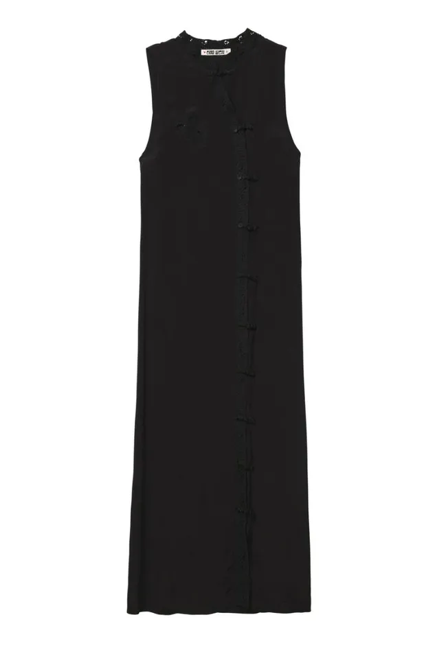 Women RIXO All Clothing Lily Midi Dress Black