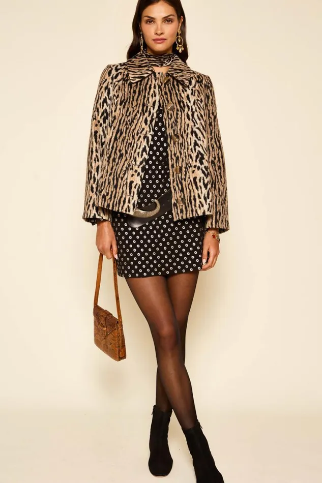 Women RIXO All Clothing Tommie Leopard Jacket Bohemia Leopard