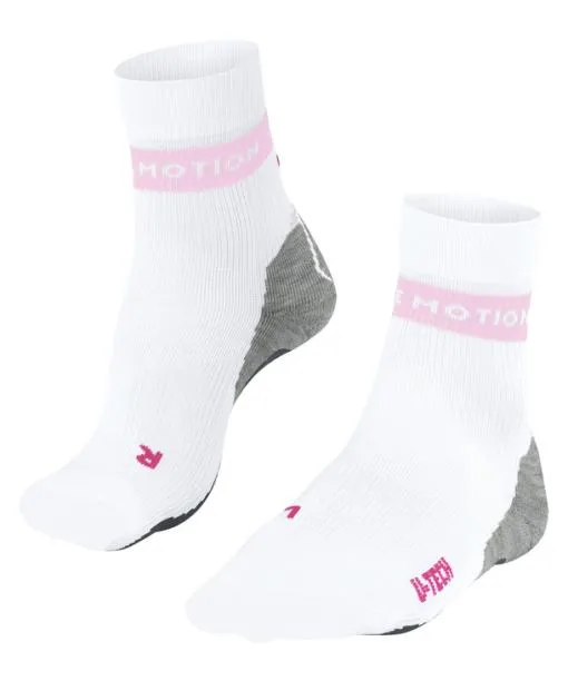 Women RU True Motion Aion Women Running Socks White FALKE Running Socks