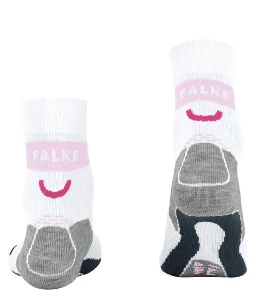 Women RU True Motion Aion Women Running Socks White FALKE Running Socks