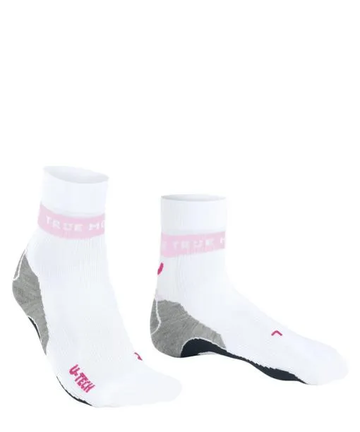 Women RU True Motion Aion Women Running Socks White FALKE Running Socks