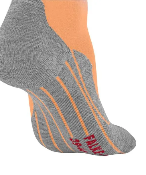 Women RU4 Endurance Short Women Running Short Sock Orangette FALKE Running Socks
