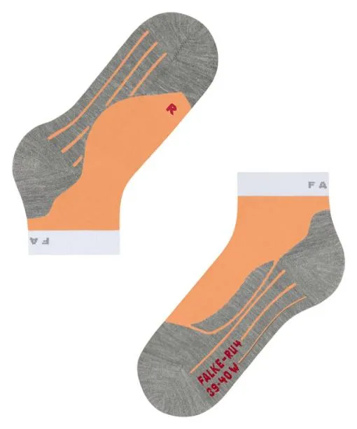 Women RU4 Endurance Short Women Running Short Sock Orangette FALKE Running Socks