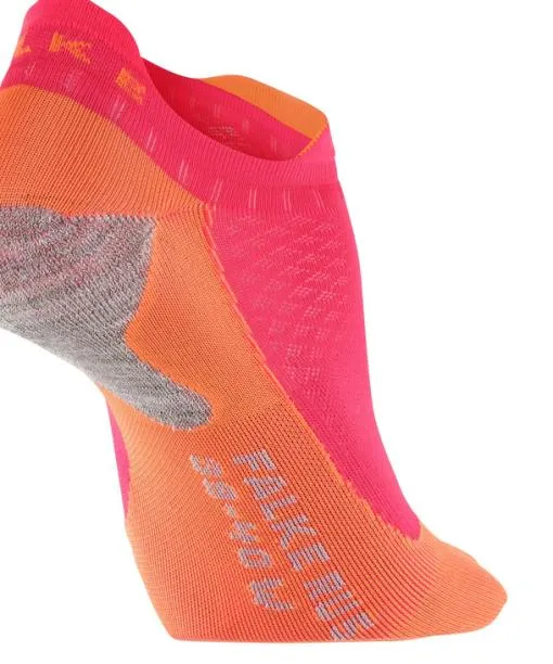 Women RU5 Race Invisible Women Running No Show Socks Rose FALKE Running Socks