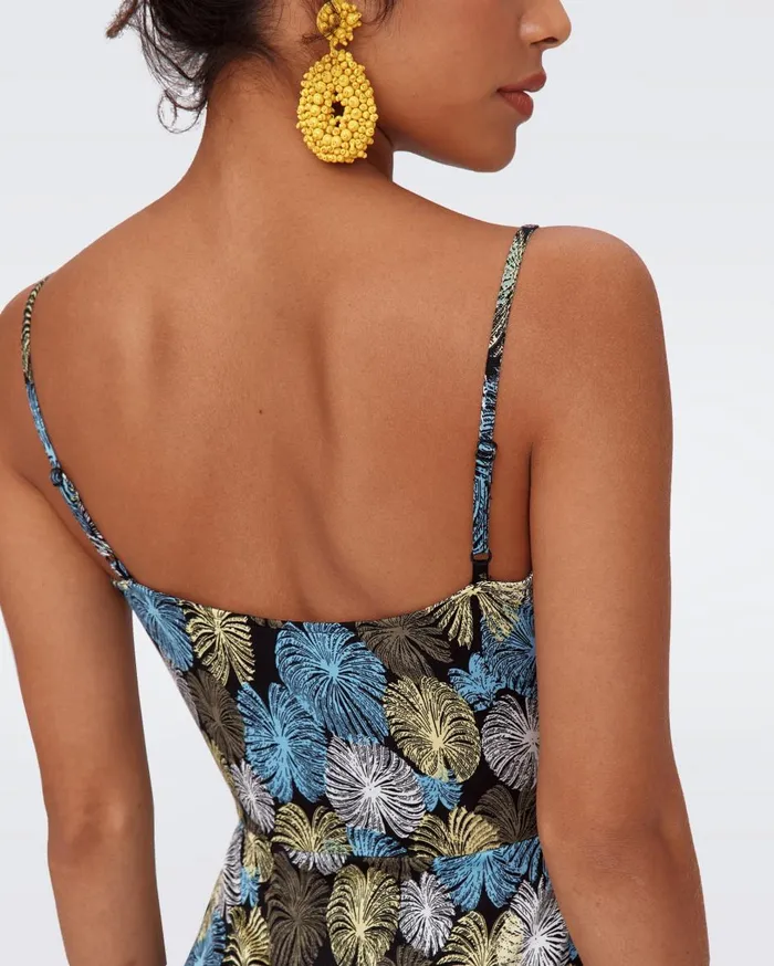 Women Saavya Dress Tiny Fireworks Black DVF Dresses