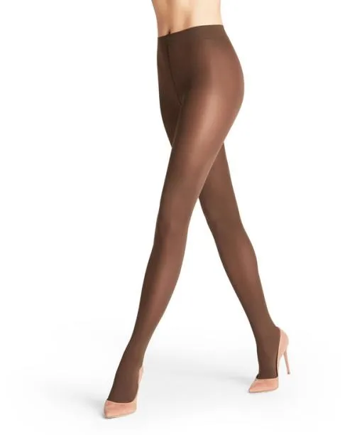 Women Seidenglatt 40 DEN Women Tights Coffee FALKE Tights and Leggings