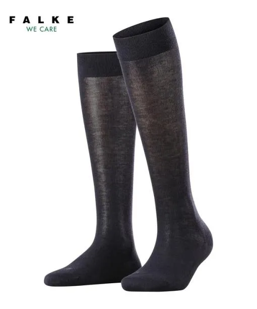 Women Sensitive London Women Kneehigh Socks Dark Navy FALKE Functionals