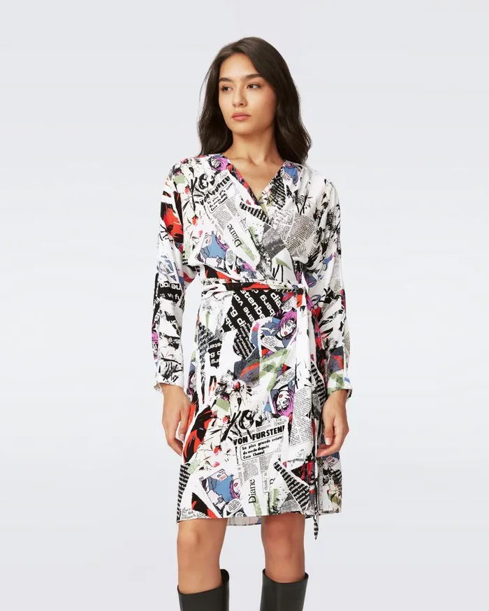 Women Shia Dress Poster Girl DVF Dresses