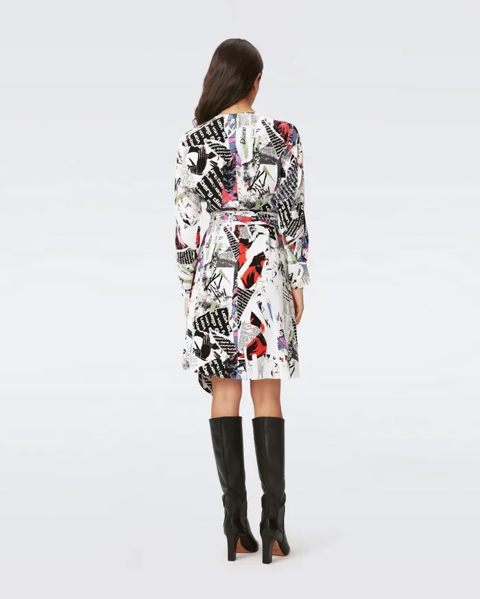 Women Shia Dress Poster Girl DVF Dresses