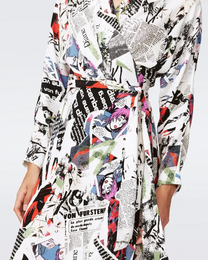 Women Shia Dress Poster Girl DVF Dresses