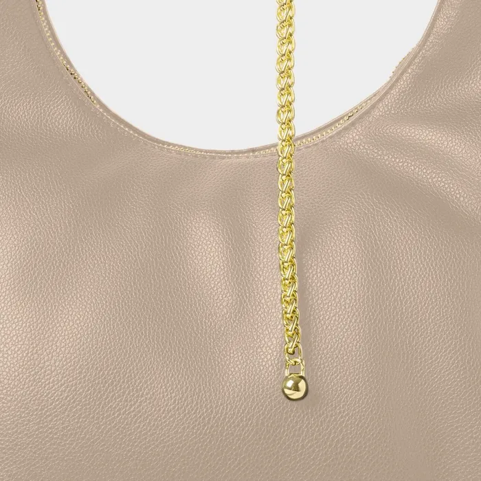 Women Shoulder Bags Katie Loxton Remi Shoulder Bag In Light Taupe 8211 Half Moon Bag