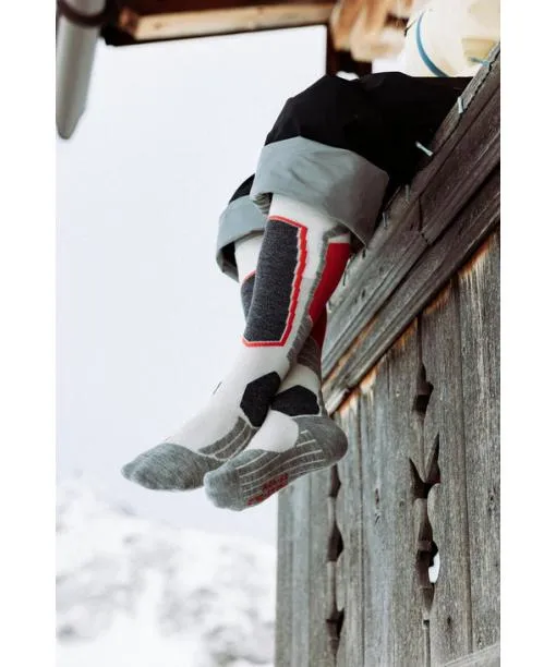 Women SK2 Intermediate Women Skiing Kneehigh Socks Quiet Green FALKE Ski Socks