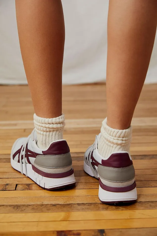 Women Sneakers Free People Rebilac Runner Glacier Grey Deep Mars