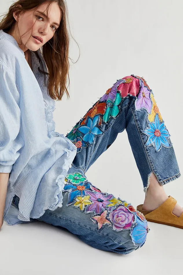 Women Statement Jeans Free People Rialto Kat Jeans Assorted