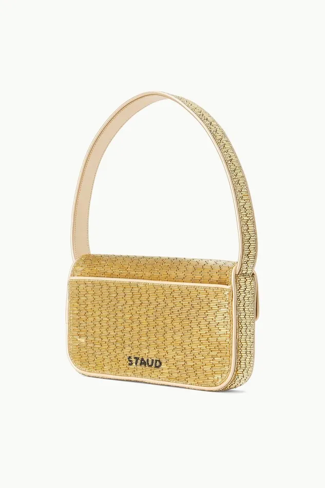 Women STAUD Beaded TOMMY BEADED BAG GOLD Women STAUD Beaded TOMMY BEADED BAG GOLD