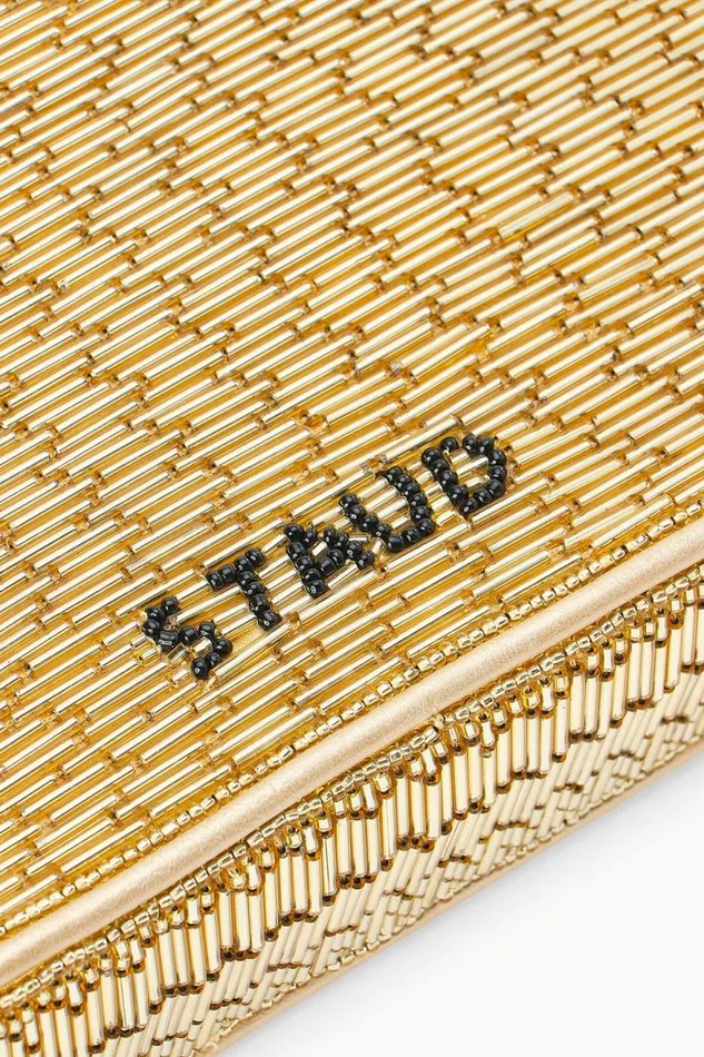 Women STAUD Beaded TOMMY BEADED BAG GOLD Women STAUD Beaded TOMMY BEADED BAG GOLD