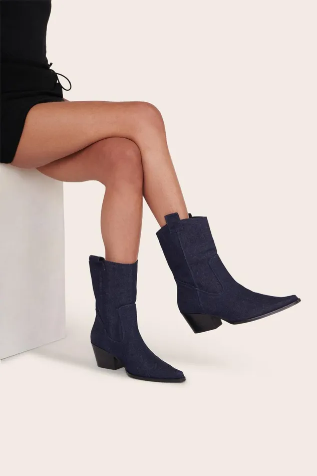Women STAUD Boots JUNE BOOT DENIM
