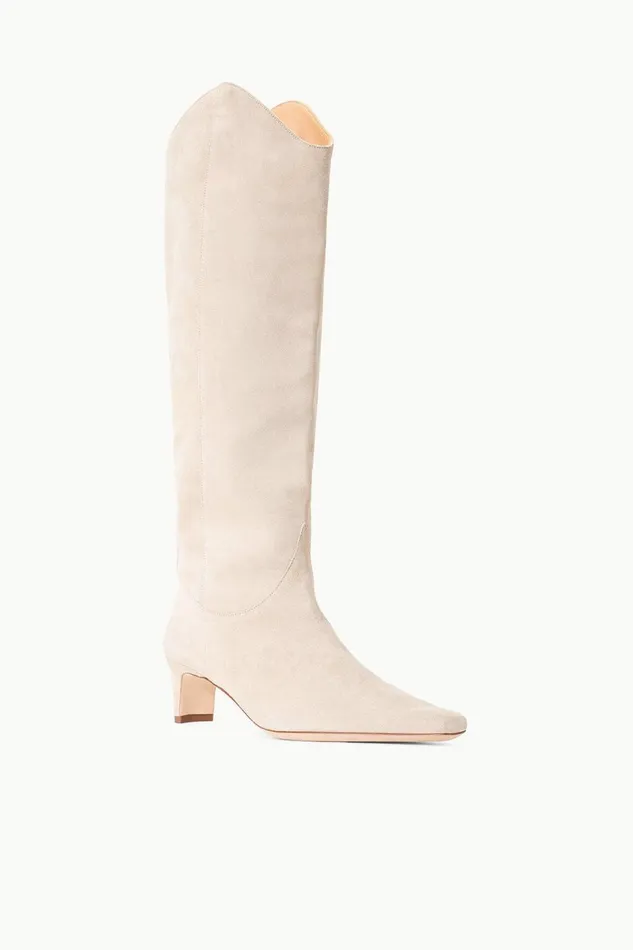 Women STAUD Boots WESTERN WALLY BOOT MINK SUEDE Women STAUD Boots WESTERN WALLY BOOT MINK SUEDE