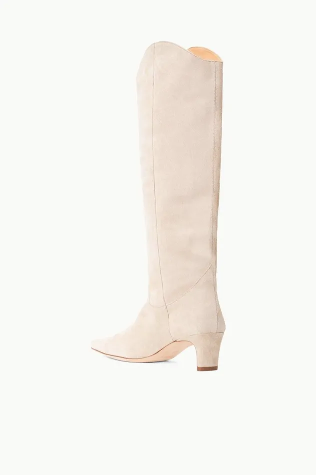 Women STAUD Boots WESTERN WALLY BOOT MINK SUEDE Women STAUD Boots WESTERN WALLY BOOT MINK SUEDE