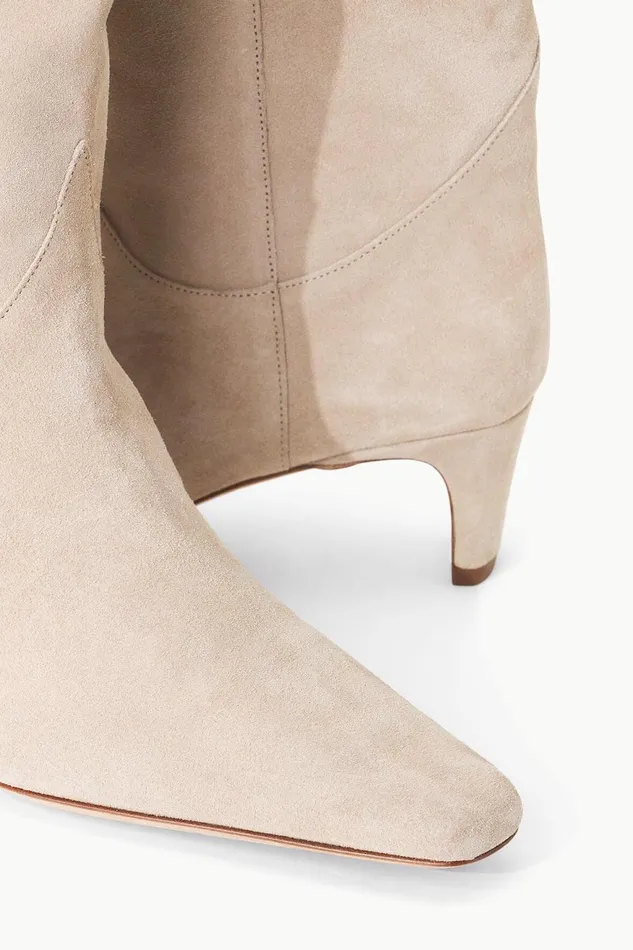 Women STAUD Boots WESTERN WALLY BOOT MINK SUEDE Women STAUD Boots WESTERN WALLY BOOT MINK SUEDE