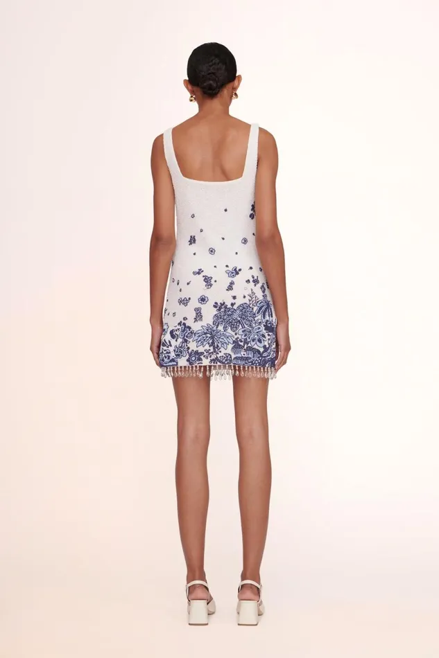 Women STAUD Dresses LE SABLE DRESS BLUE TOILE