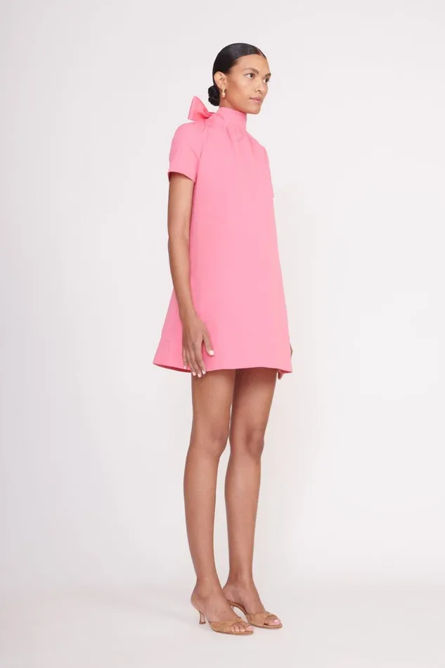 Women STAUD Dresses MINI ILANA DRESS CORAL PINK