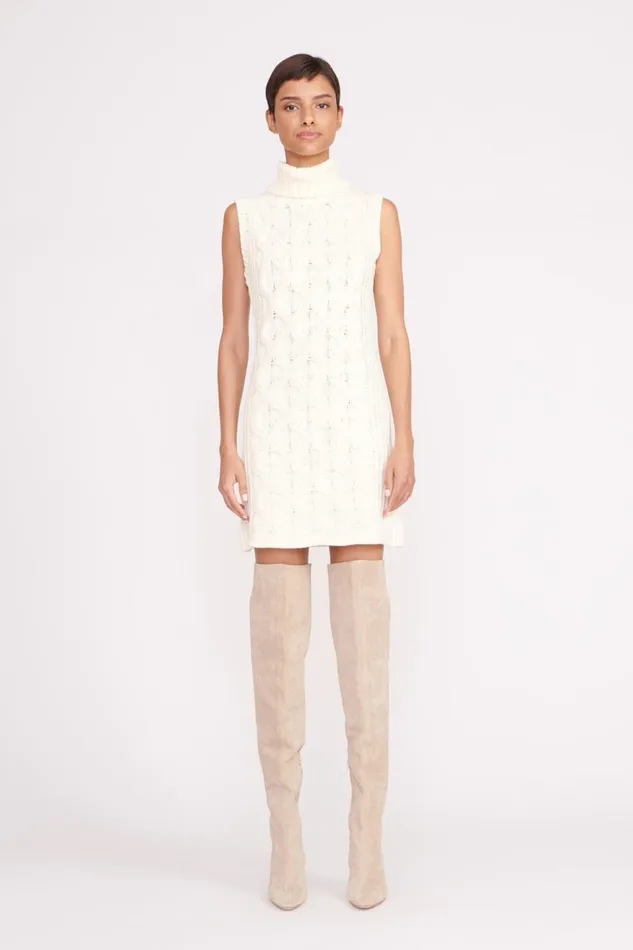 Women STAUD Dresses MOD DRESS IVORY Women STAUD Dresses MOD DRESS IVORY