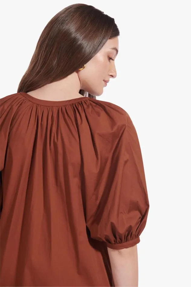 Women STAUD Dresses VINCENT DRESS TAN