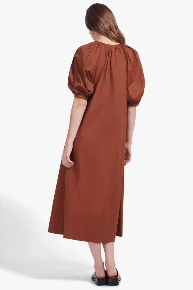 Women STAUD Dresses VINCENT DRESS TAN