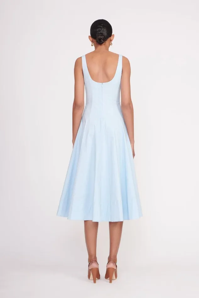 Women STAUD Dresses WELLS DRESS FRENCH BLUE