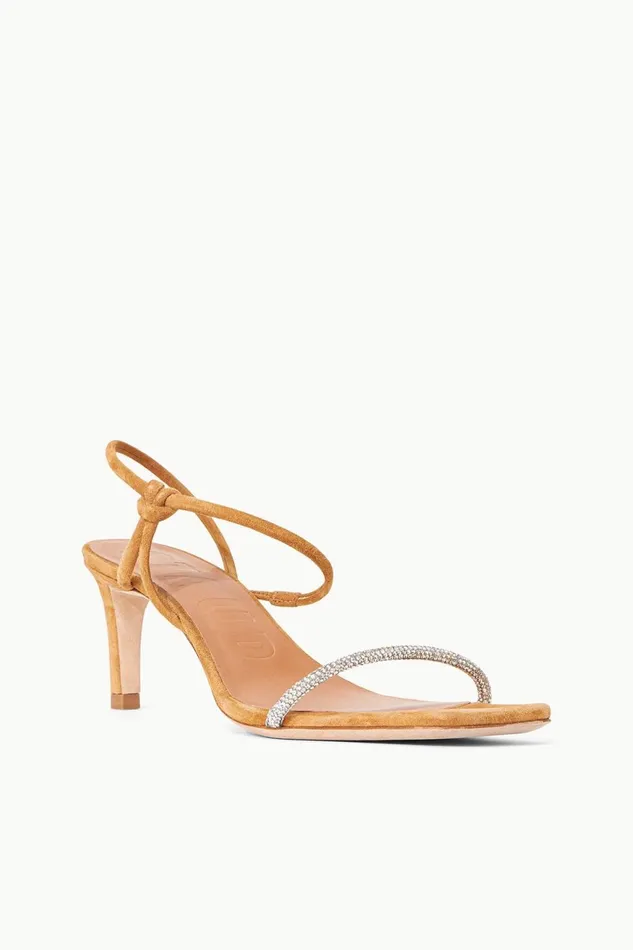 Women STAUD Heels LAUREL CRYSTAL HEEL RHINESTONE CASHEW SUEDE Women STAUD Heels LAUREL CRYSTAL HEEL RHINESTONE CASHEW SUEDE