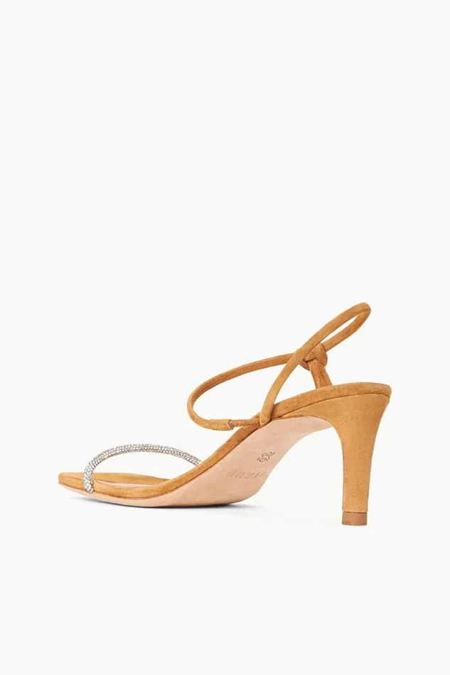 Women STAUD Heels LAUREL CRYSTAL HEEL RHINESTONE CASHEW SUEDE Women STAUD Heels LAUREL CRYSTAL HEEL RHINESTONE CASHEW SUEDE
