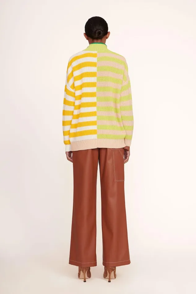 Women STAUD Knits HAMPTON SWEATER CAPRI STRIPE MULTI