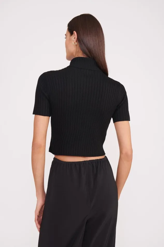 Women STAUD Knits LILOU SWEATER BLACK Women STAUD Knits LILOU SWEATER BLACK