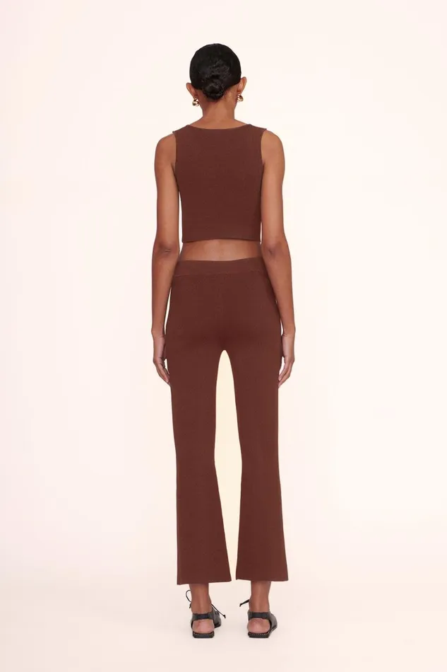 Women STAUD Knits NOOR TOP BARK
