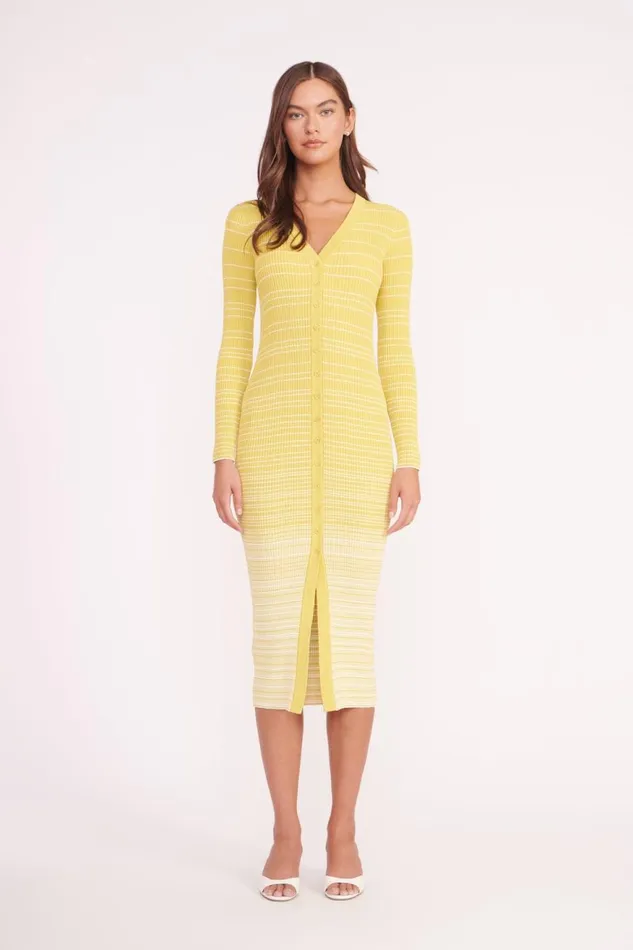 Women STAUD Knits SHOKO SWEATER POLLEN WHITE