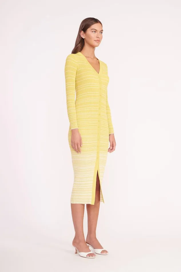 Women STAUD Knits SHOKO SWEATER POLLEN WHITE