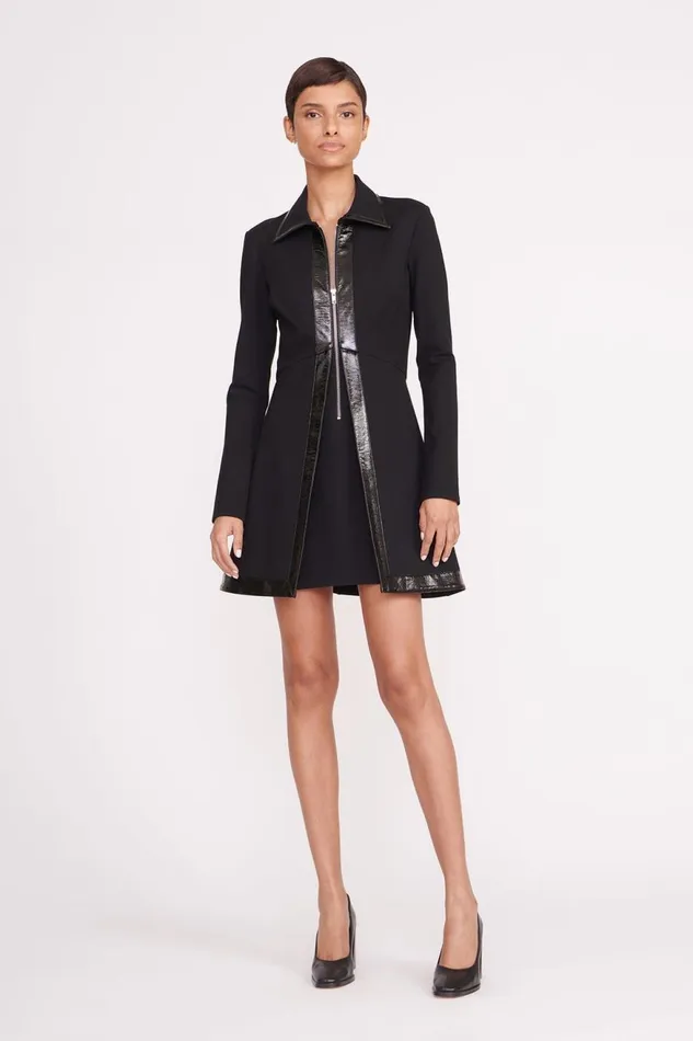 Women STAUD Occasion Dresses ASSEMBLAGE DRESS BLACK