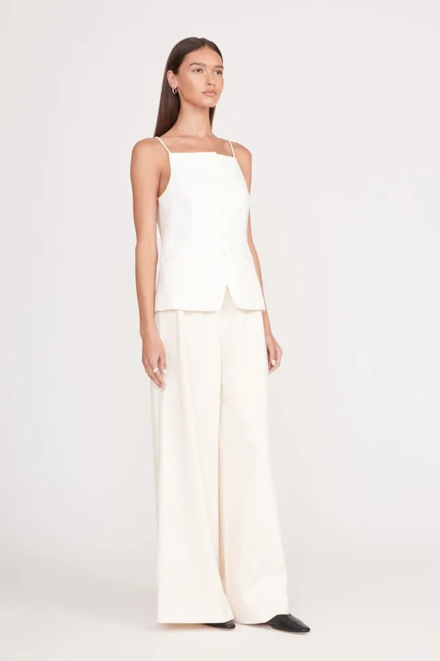 Women STAUD Occasion Dresses CALEB PANT ECRU Women STAUD Occasion Dresses CALEB PANT ECRU