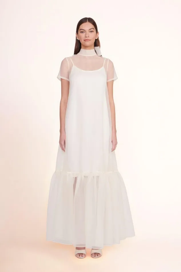 Women STAUD Occasion Dresses CALLUNA DRESS WHITE