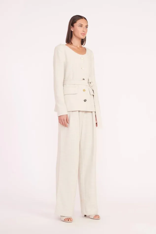 Women STAUD Outerwear and Jackets CHARLES BLAZER OAT MILK Women STAUD Outerwear and Jackets CHARLES BLAZER OAT MILK