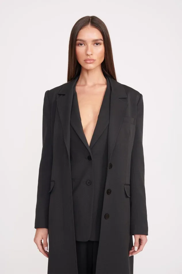 Women STAUD Outerwear and Jackets RALPH COAT BLACK Women STAUD Outerwear and Jackets RALPH COAT BLACK